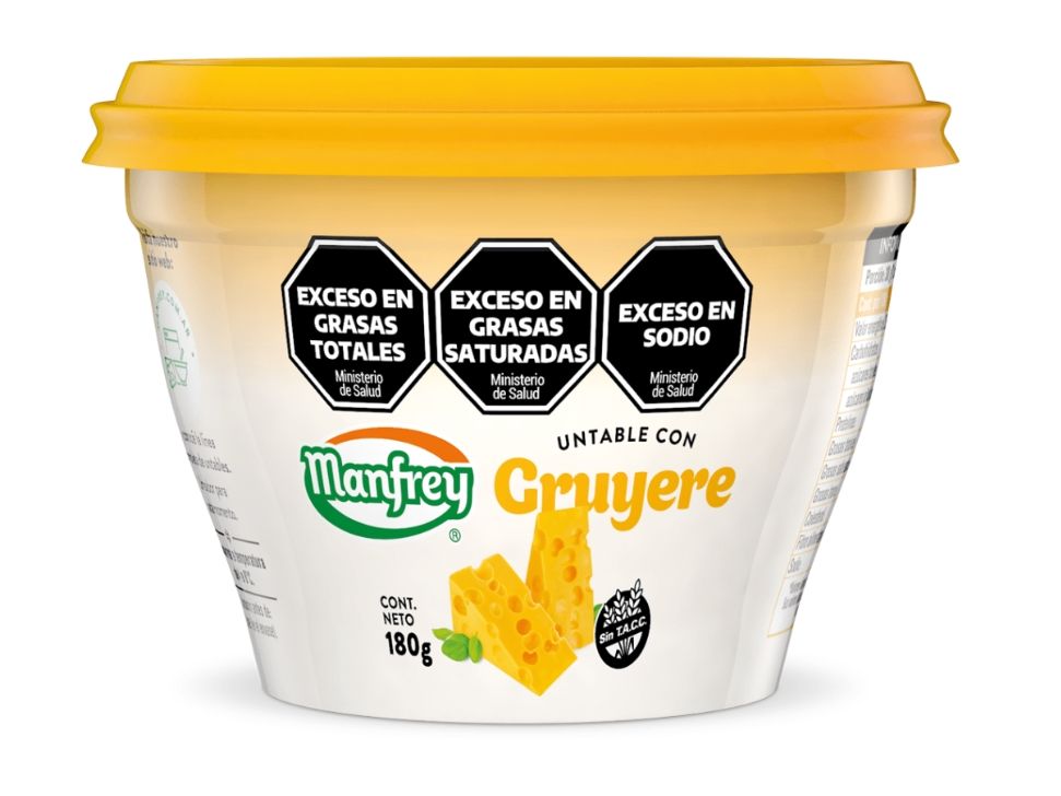 Queso untable Gruyere