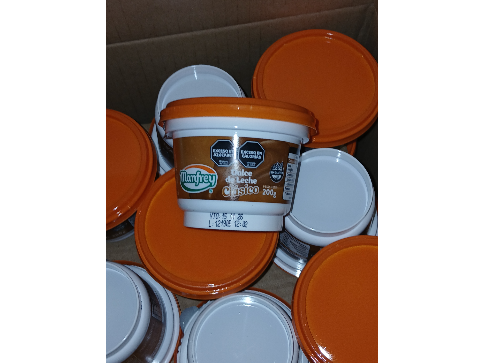 Dulce manfrey 200gr Caja x 24u