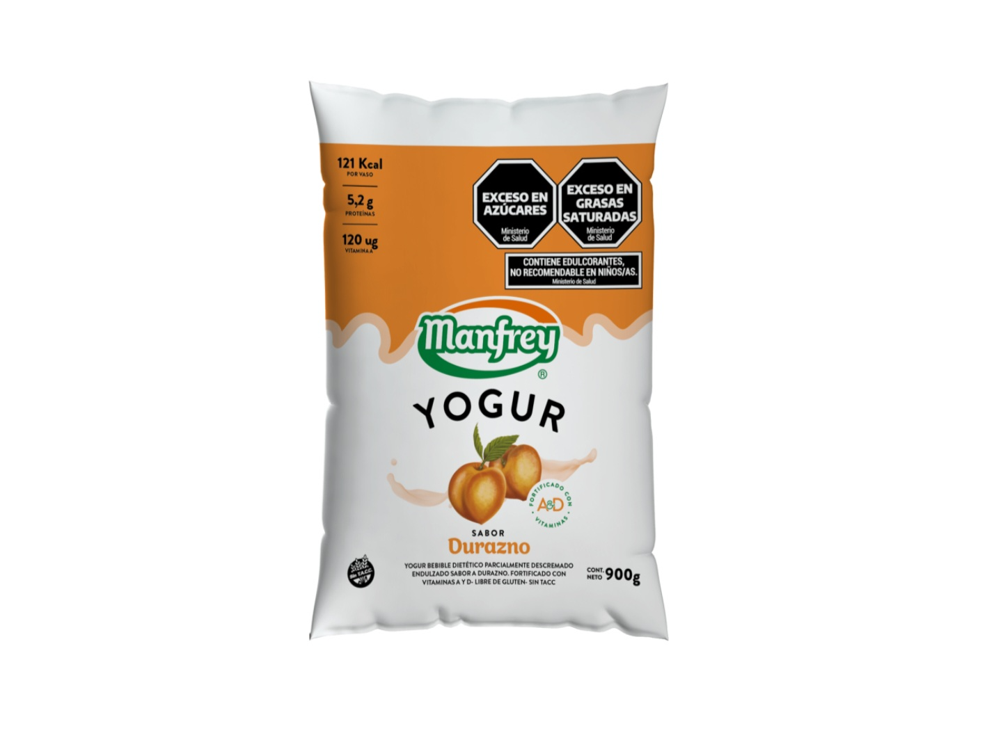 Yogur durazno