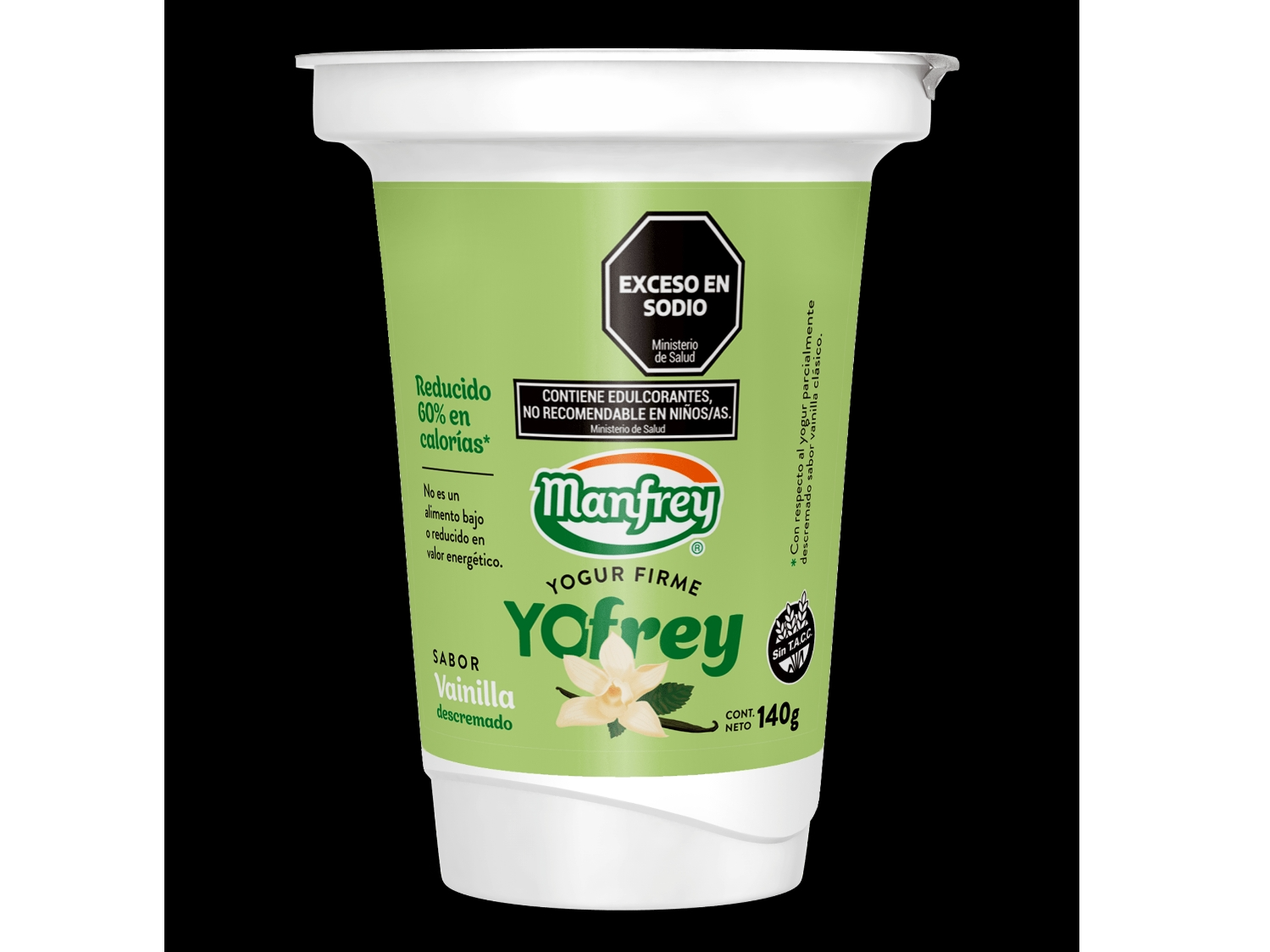 Yogur Firme Descremado vainilla