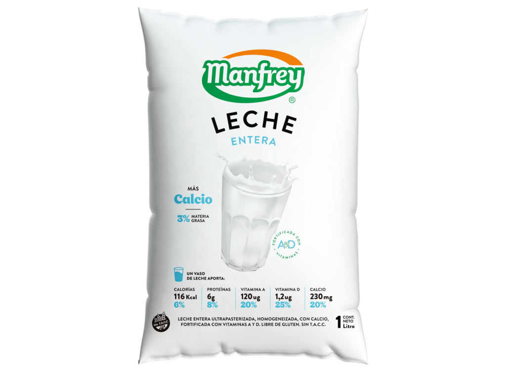 3 Leche sachet + 3 Yogur 900gr + 3 Crema 200ml