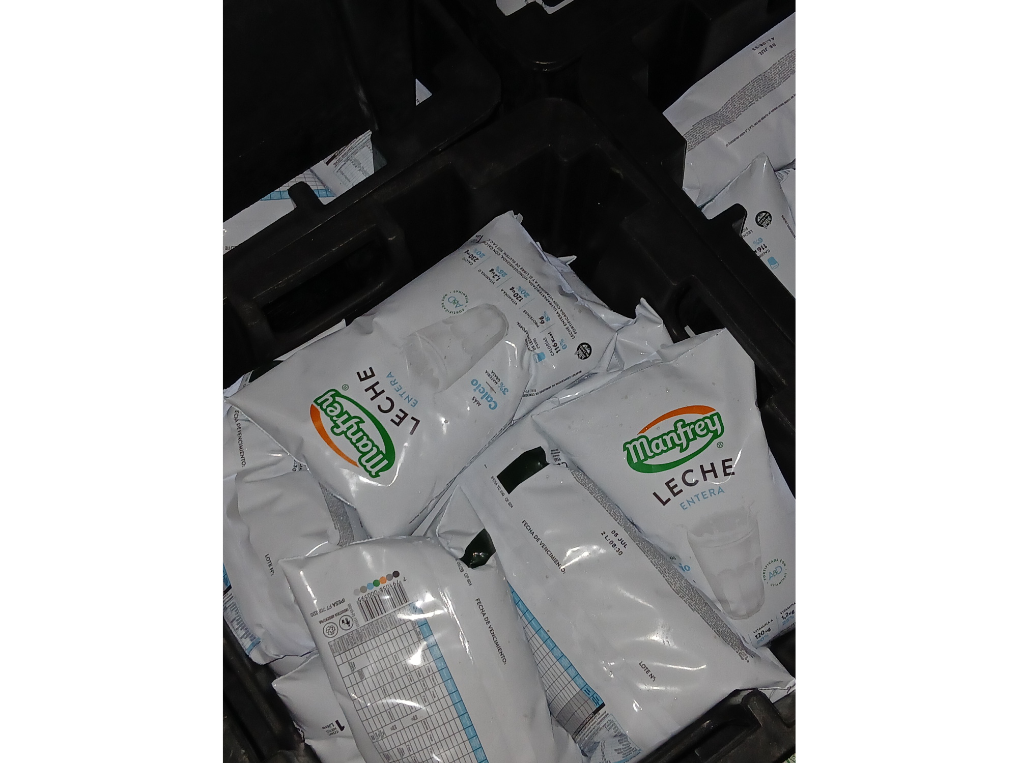 5 Leche sachet 1lt