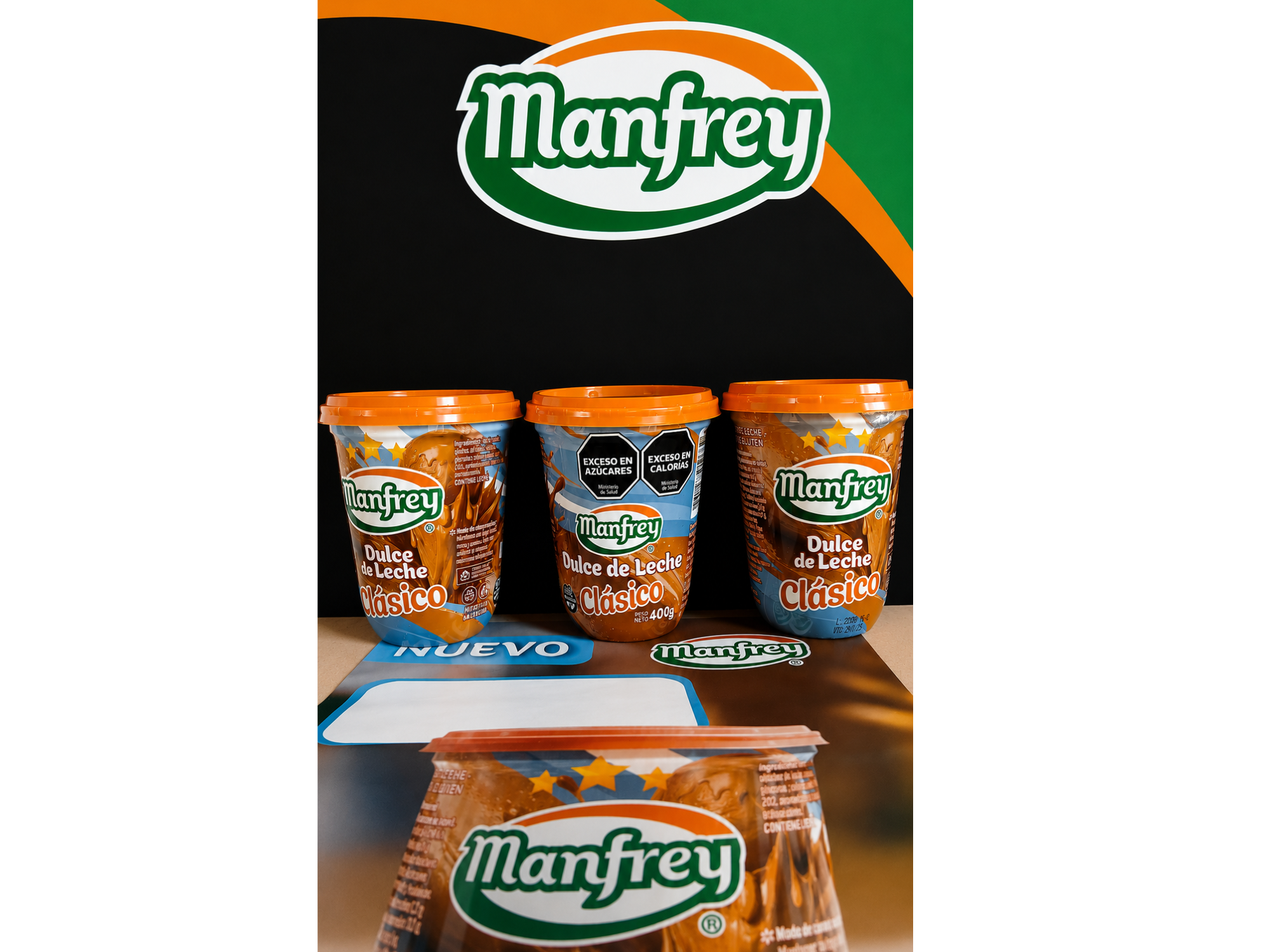 Dulce manfrey 400 gr Caja x 12u