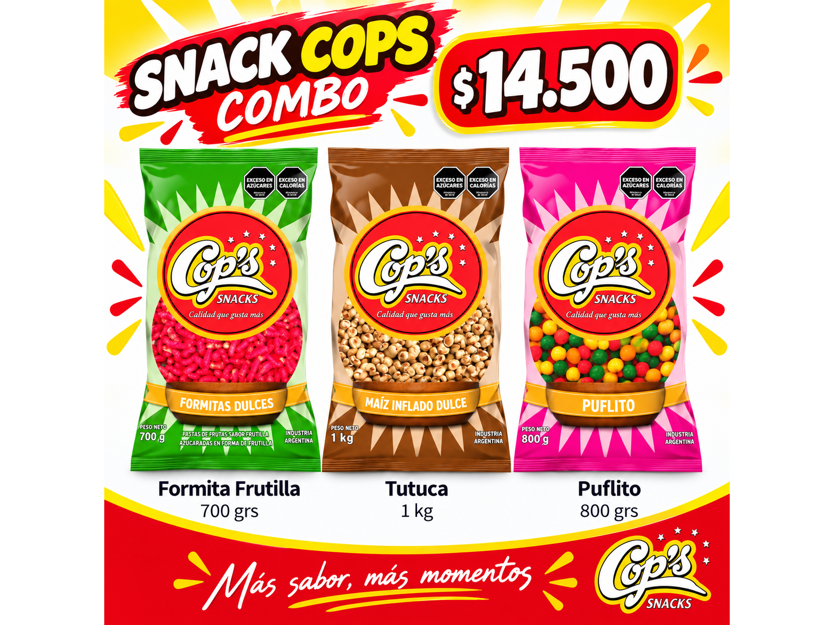Snack cops combo