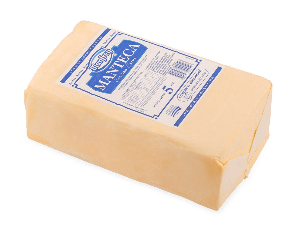 Manteca pilón x 5 kg. LIBRE DE GLUTEN.