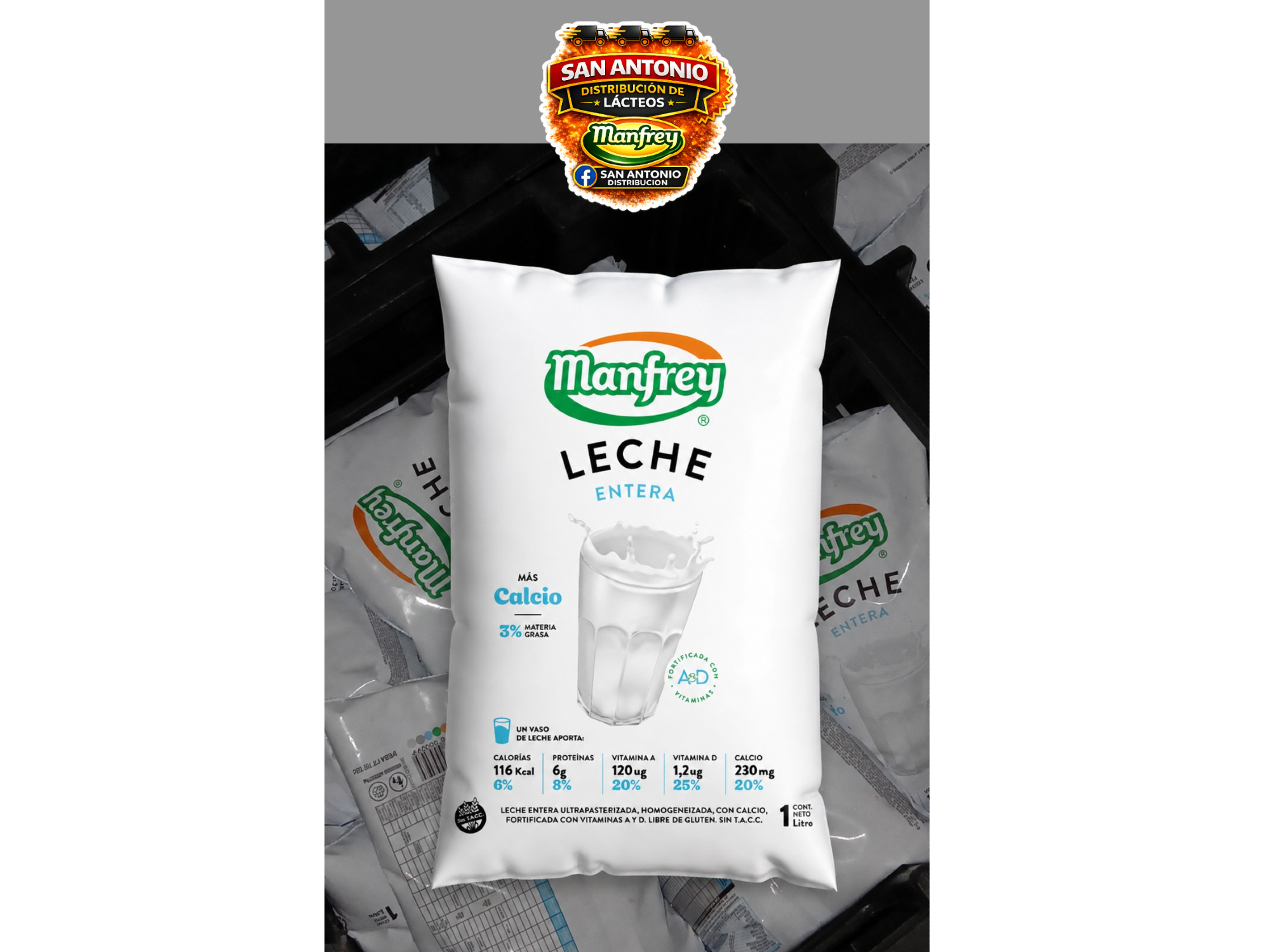 5 Leche 1lt  + 5 Yogur 900gr
