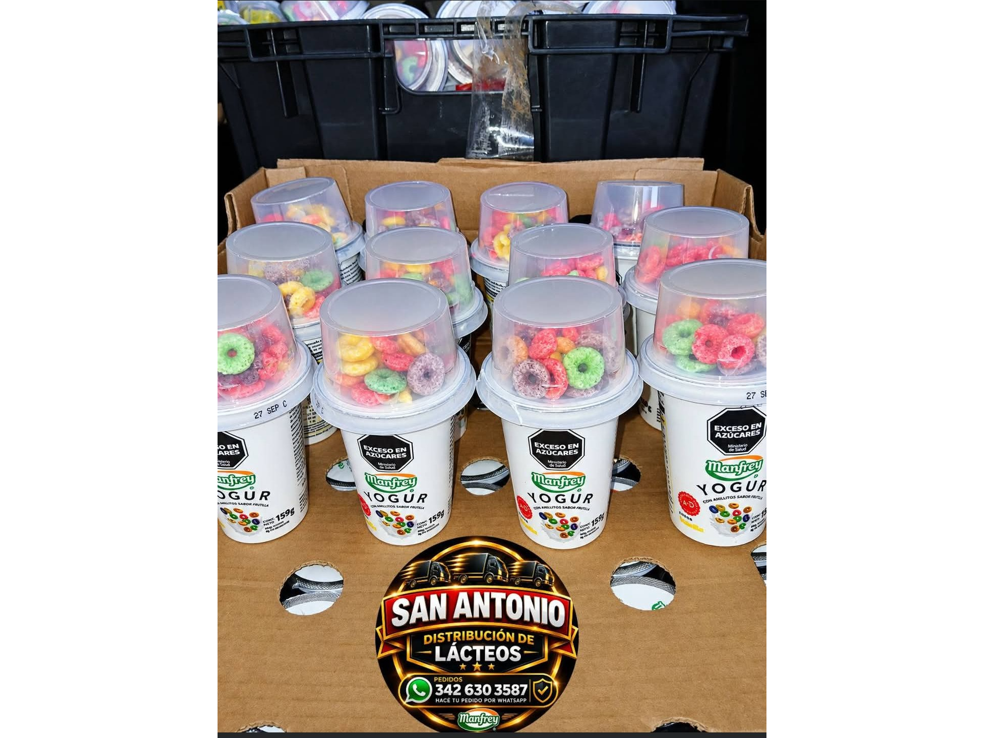 Yogurt con cereal 4u Surtido
