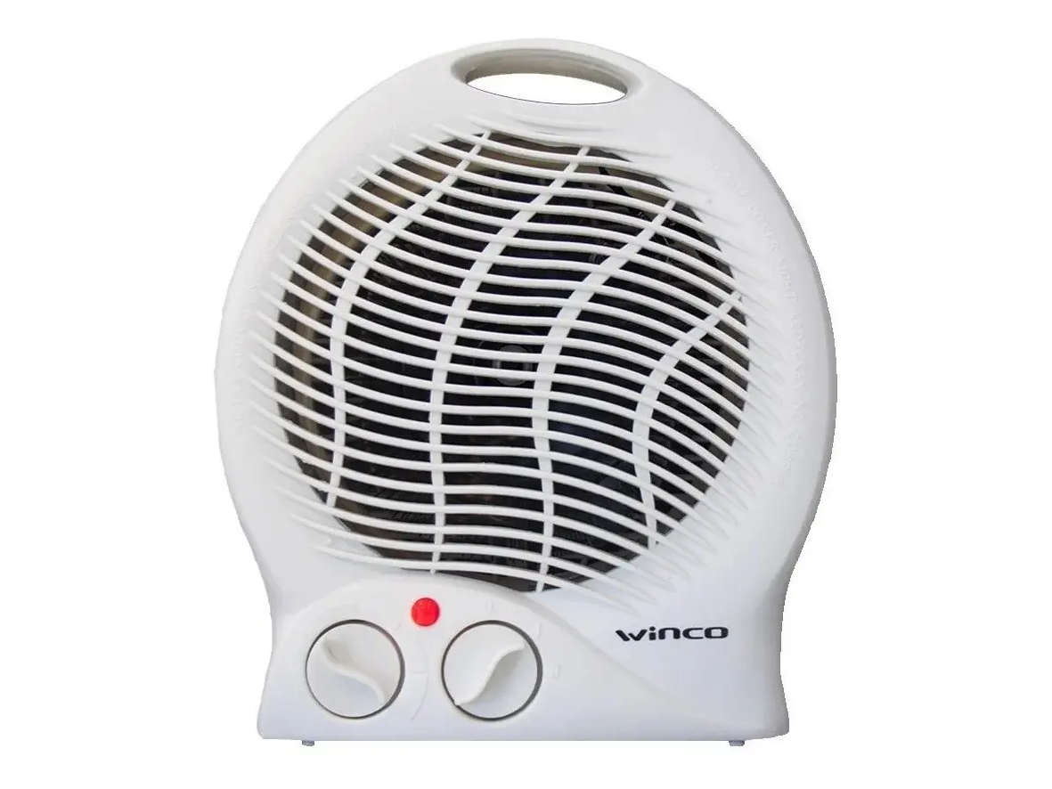 Caloventor Electrico 1800w Winco W114 Color Blanco