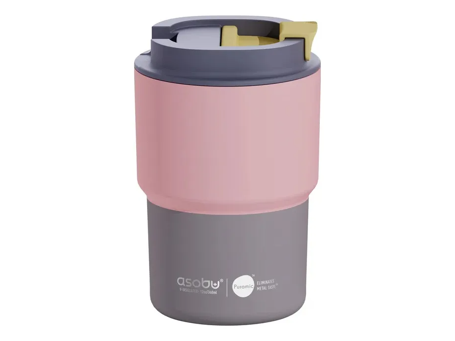 Vaso Térmico Asobu Coffee Express 360 ml - Pastel Pink