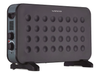 Termoconvector Electrico Winco W184 2000 W Termostato Turbo Color Negro