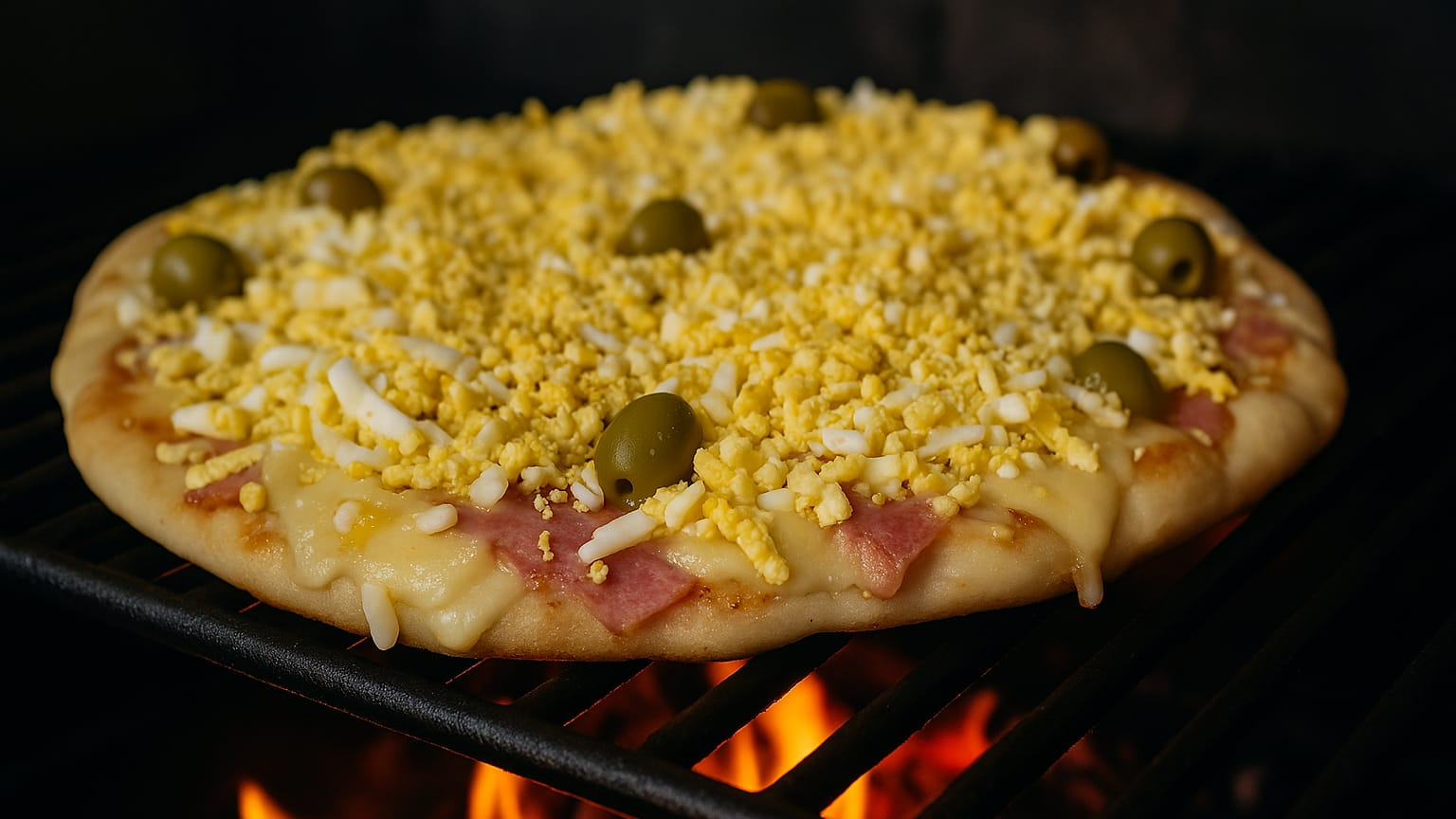 Pizzzas Grandes A la Parrilla