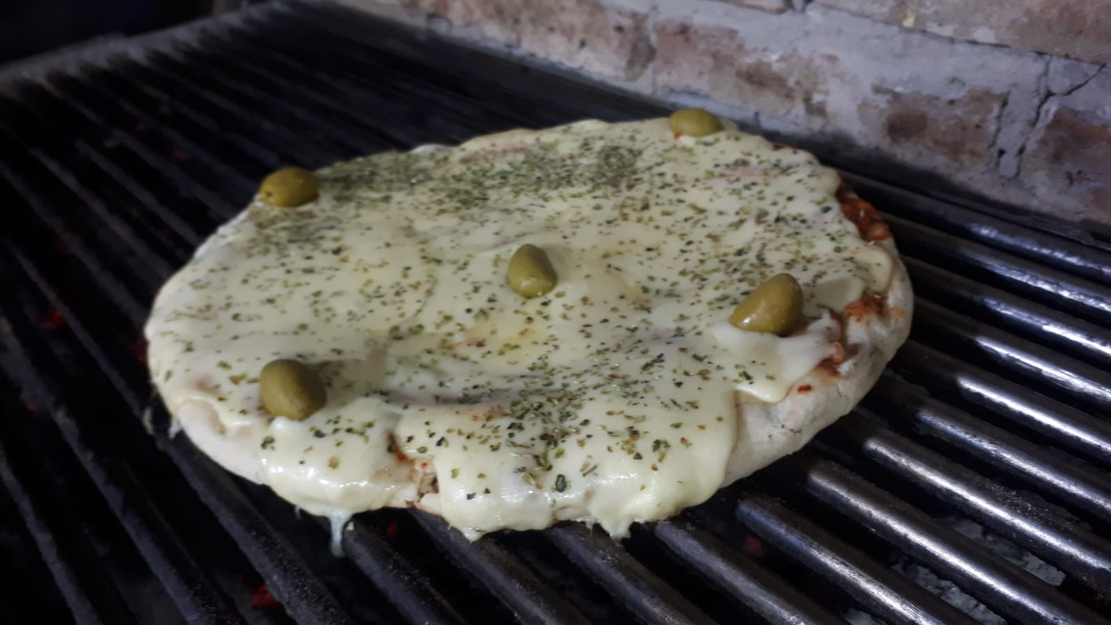 Pizzas  Chicas A La Parrilla