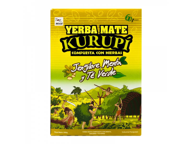 Kurupi Jengibre, Menta y Te Verde