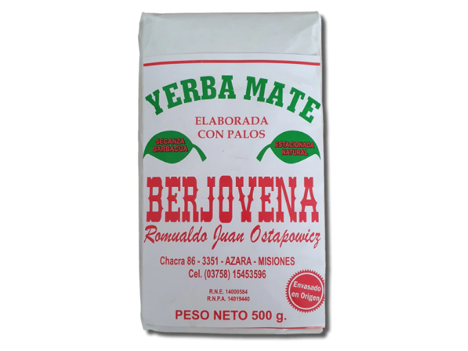 Berjovena 500gr de La Yerbateria