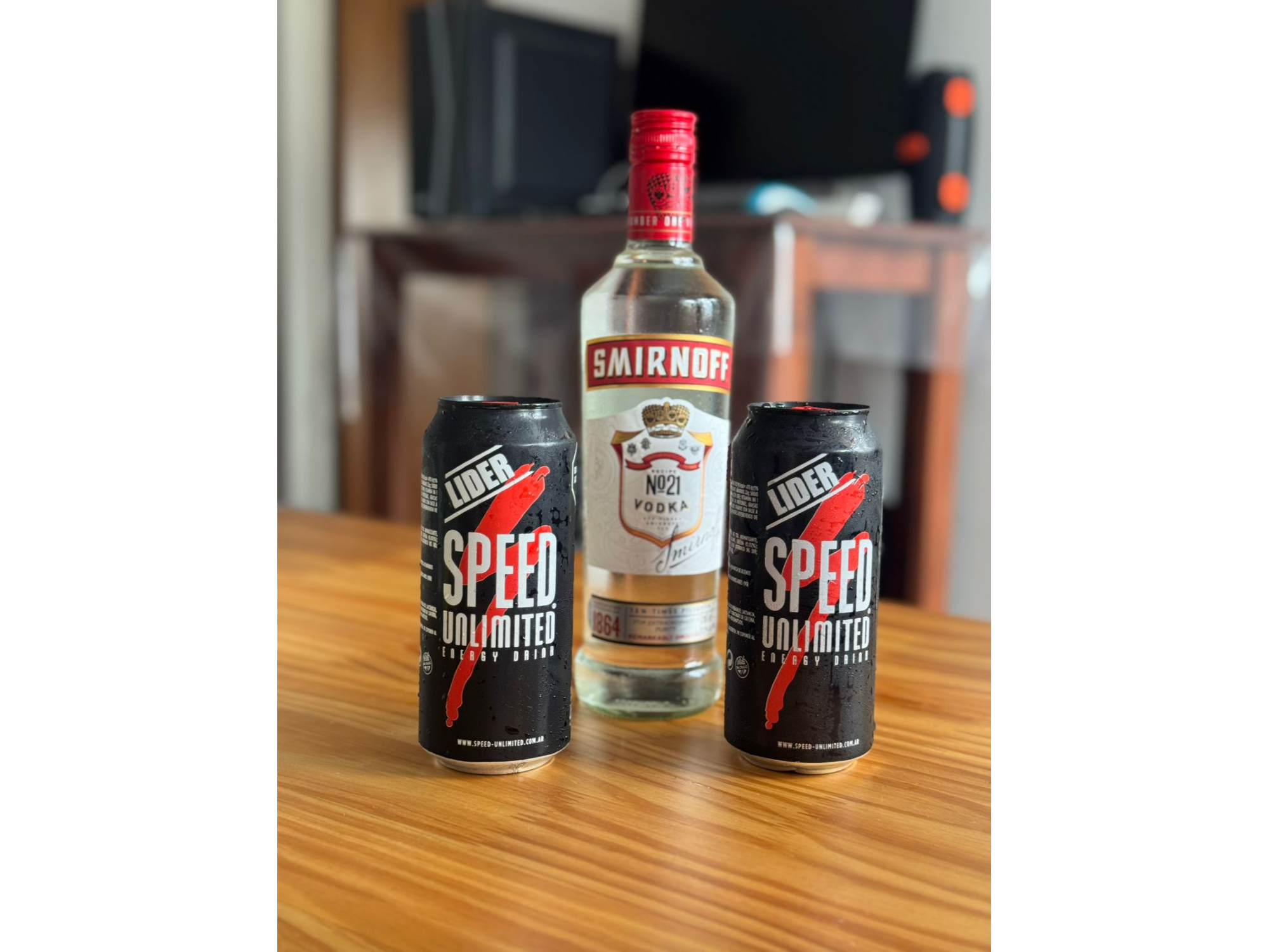 Smirnoff Regular + 2 Speed XL