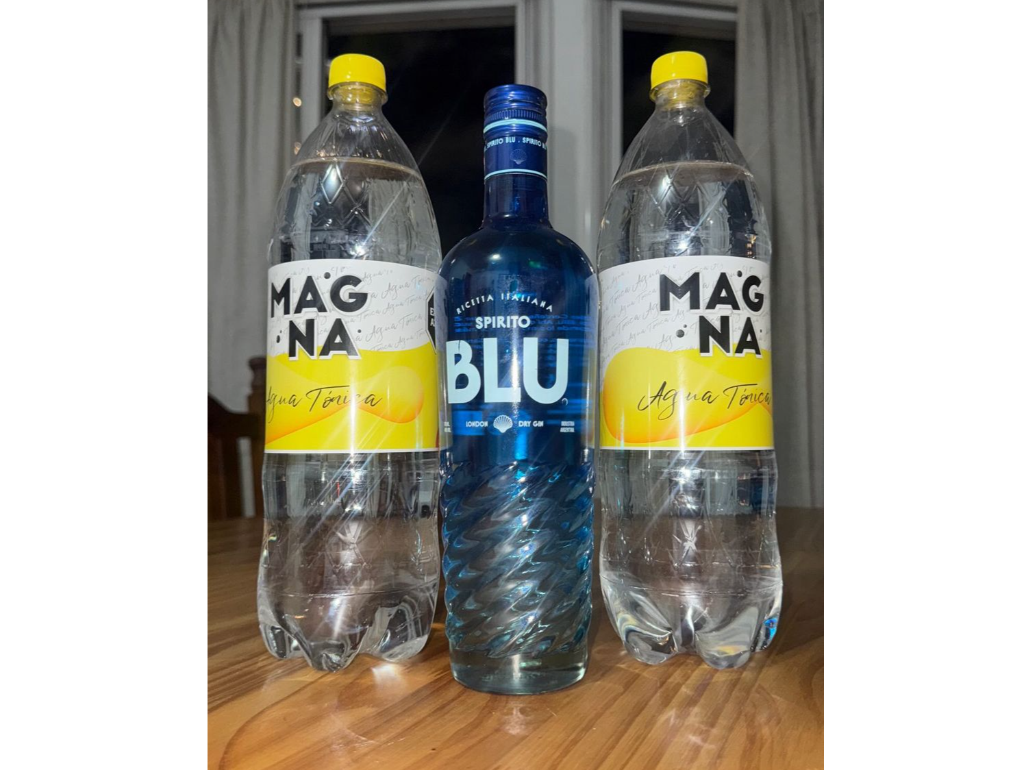 GIN SPIRITO BLU + 2 TONICAS MAGNA 1,5L