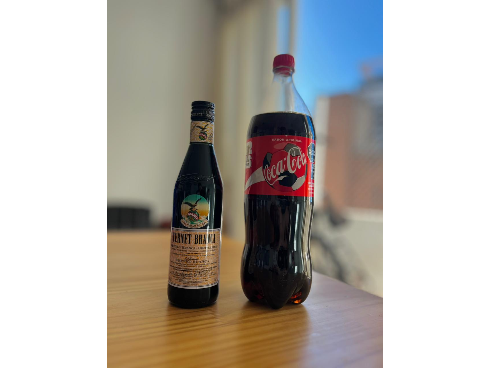 Fernet Branca 450ML + Coca Cola 1.5L