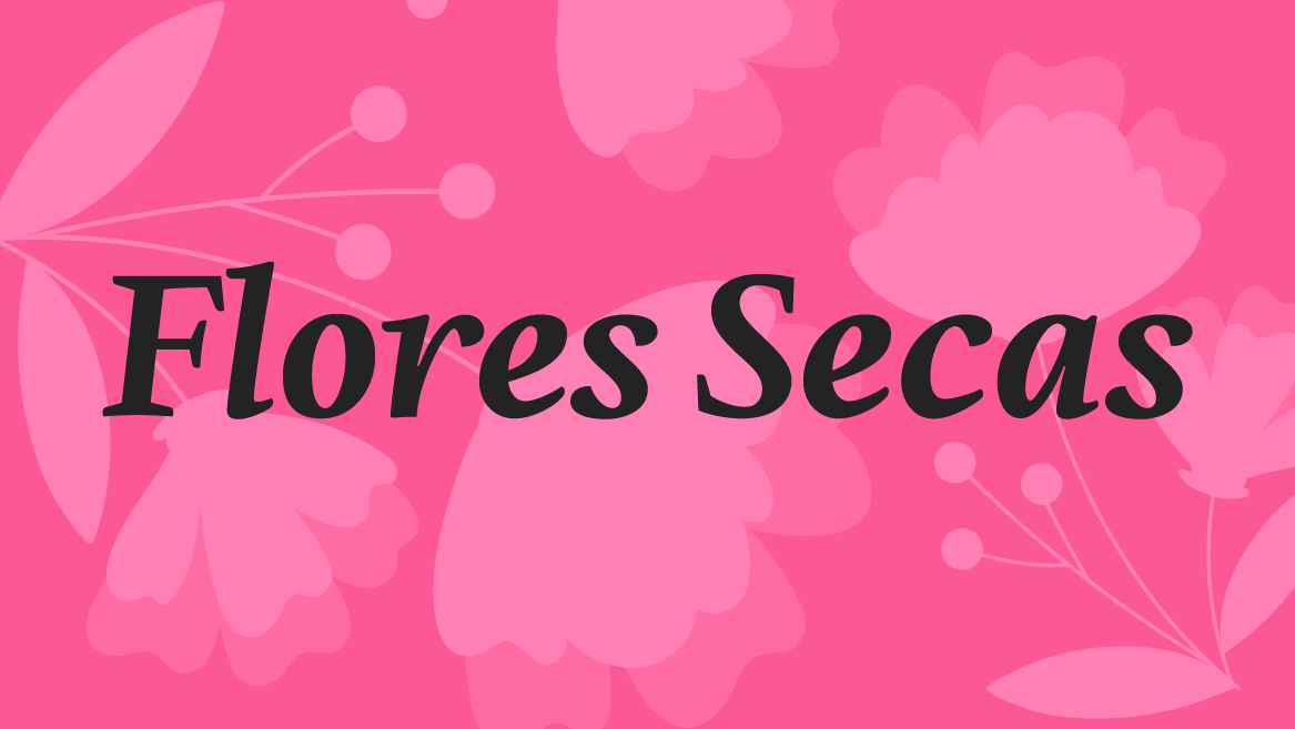 FLORES SECAS