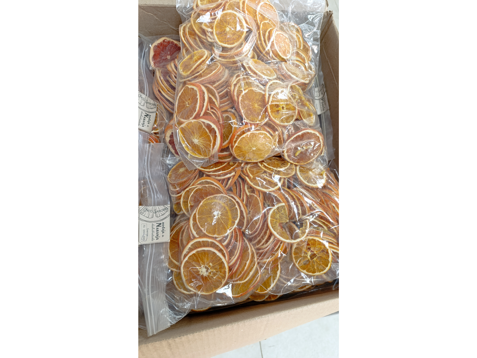 Frutas Deshidratadas x 250 grms