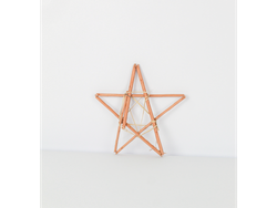 ESTRELLA DE MIMBRE  7 CM