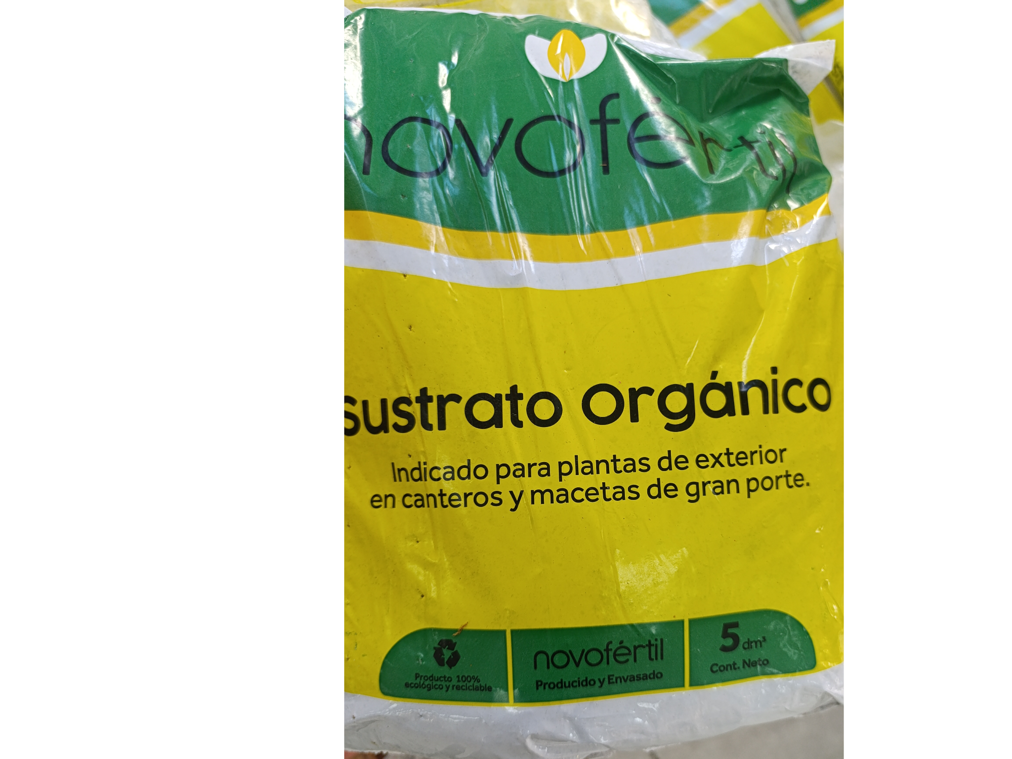 Tierra Fertilizante Mediana 10dm