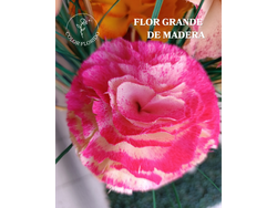 Flor de Madera grande