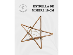 ESTRELLA DE MIMBRE 15 CM