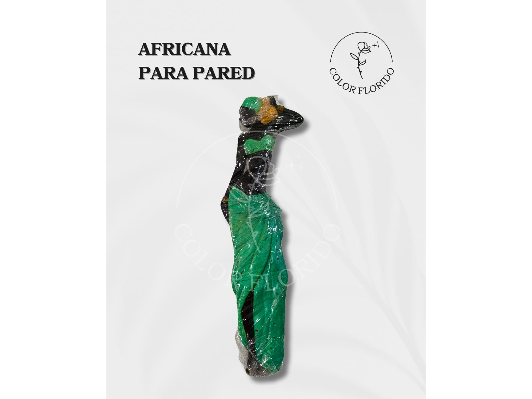 Africana Pared de Barro