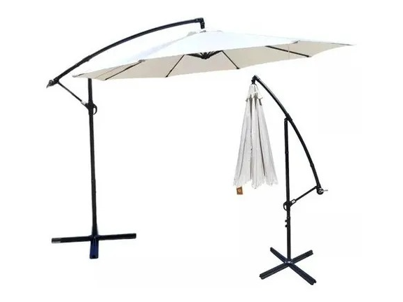 Sombrilla Lateral 3 mts Kushiro (Color Beige)