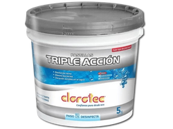 Pastillas Triple Acción x 5 Kg Clorotec