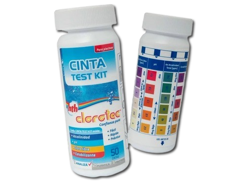 Cinta Test Kit x 50 cintas Clorotec