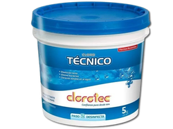 Técnico Cloro x 5 Kg Clorotec (Disolución Lenta)