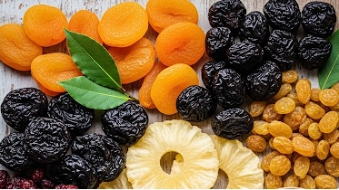 Frutas disecadas