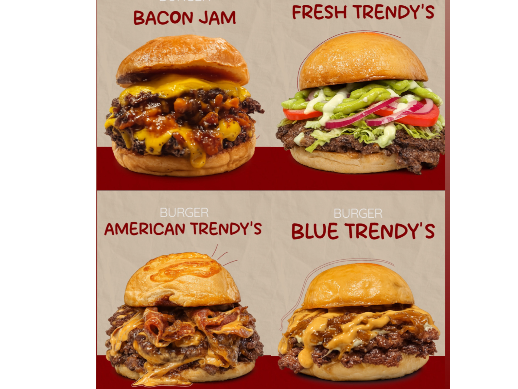2 BURGER DOBLES a elección