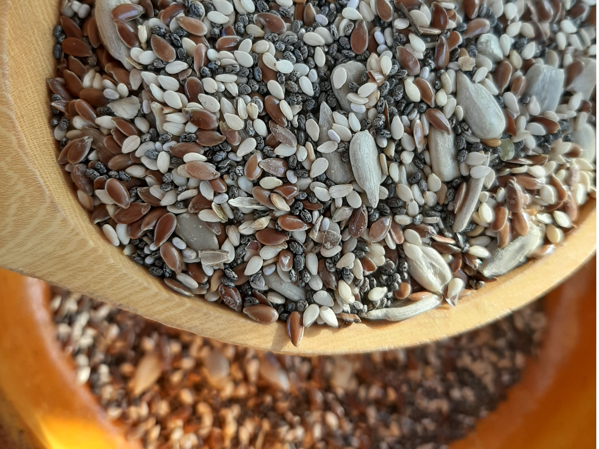 Mix de semillas orgánicas (lino, sésamo integral, chía, girasol)