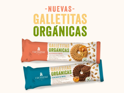 Galletas orgánicas cacao y miel "CACHAFAZ" 170grs