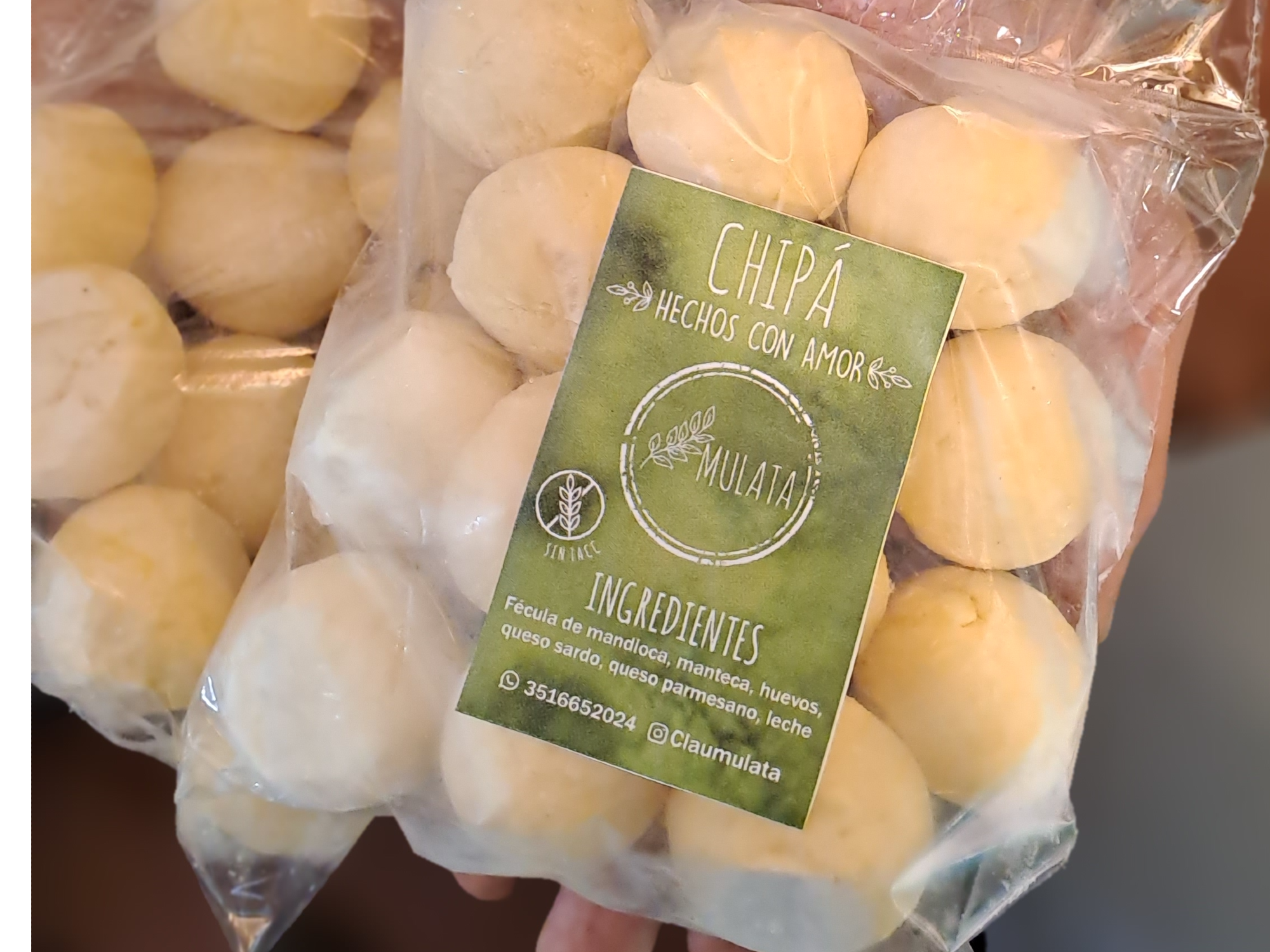 Chipá freezado (500GRS)