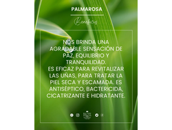 Aceite esencial de Palmarosa x 10ml