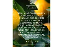 Aceite esencial de limón x 10ml