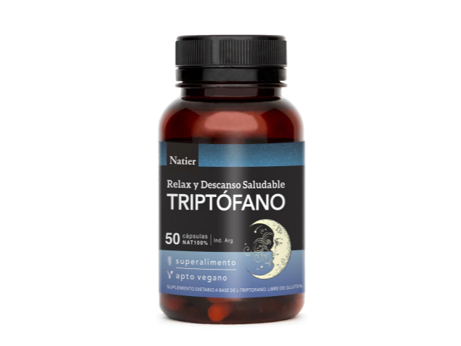 Triptófano x 50 caps NATIER