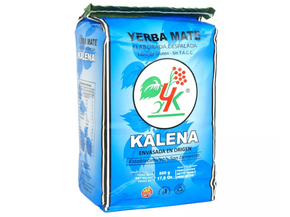 Yerba barbacuá suave despalada KALENA x 10kg