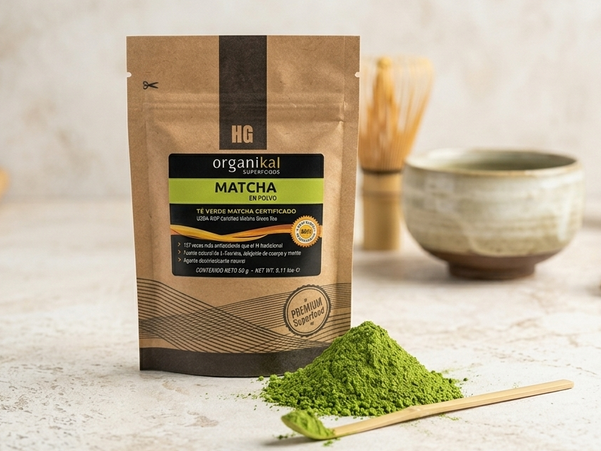 Matcha en polvo ORGANIKAL x 50grs