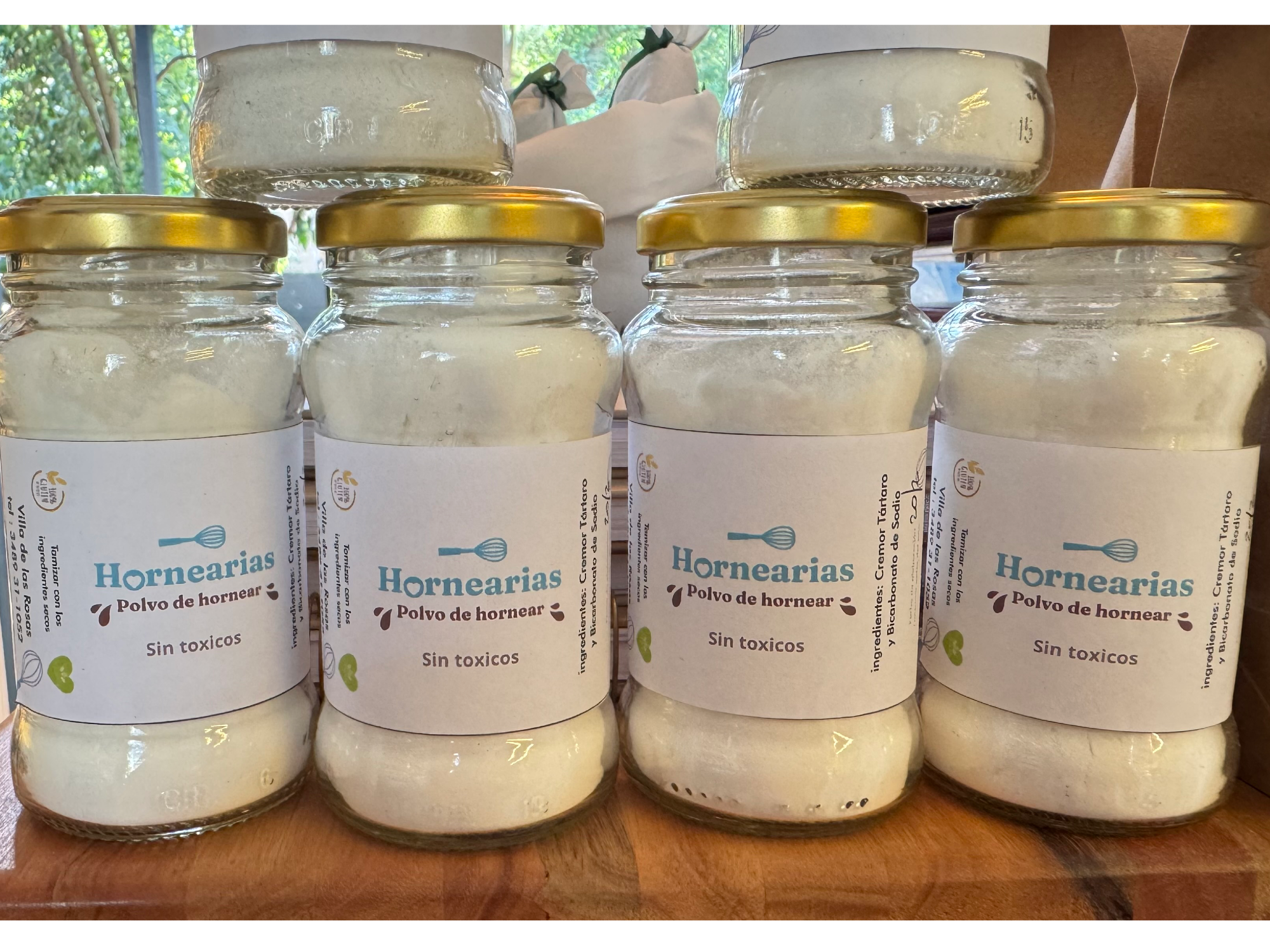 Polvo de Hornear sin tóxicos