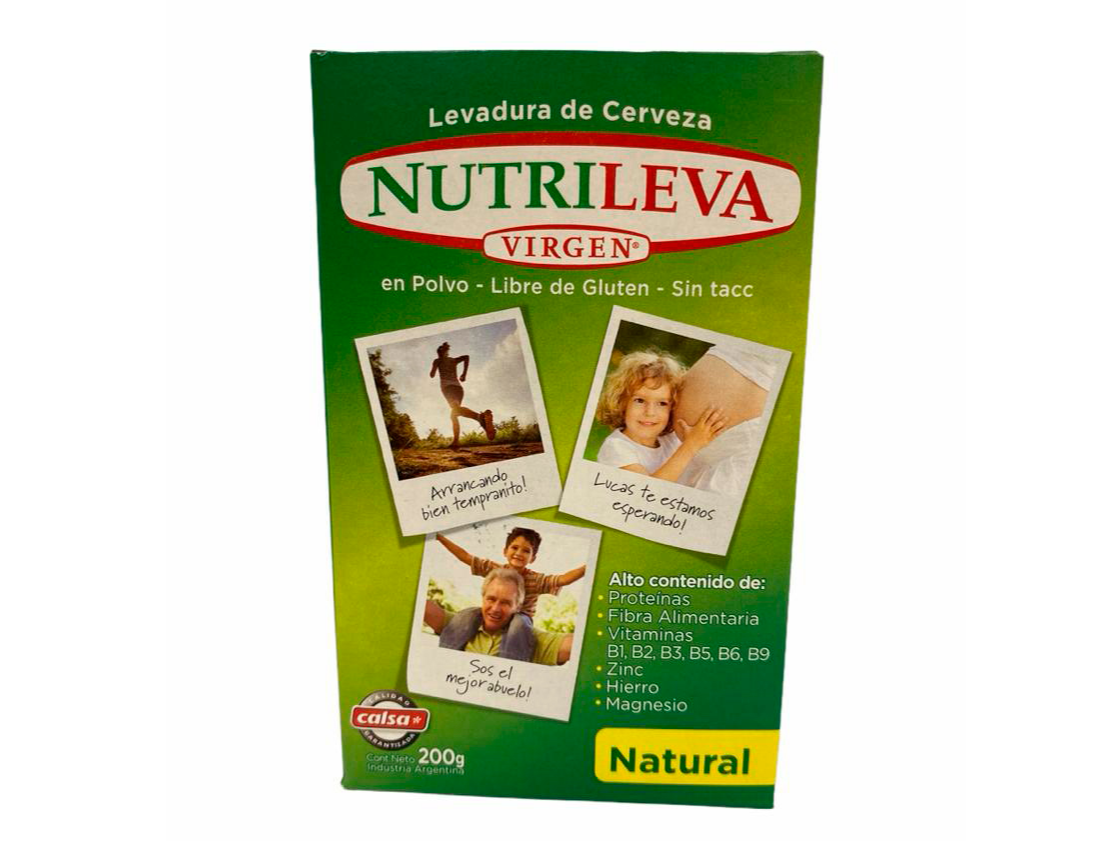 Levadura Nutricional Nutrileva de SIERRA MADRE almacén de salud