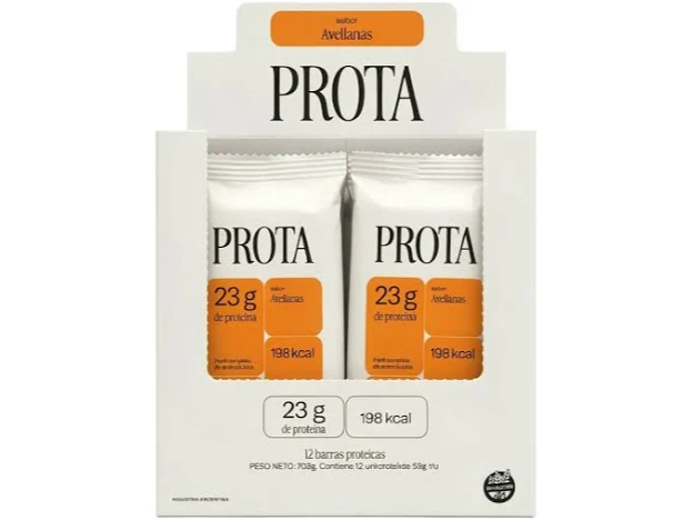 Barritas "PROTA" sin gluten