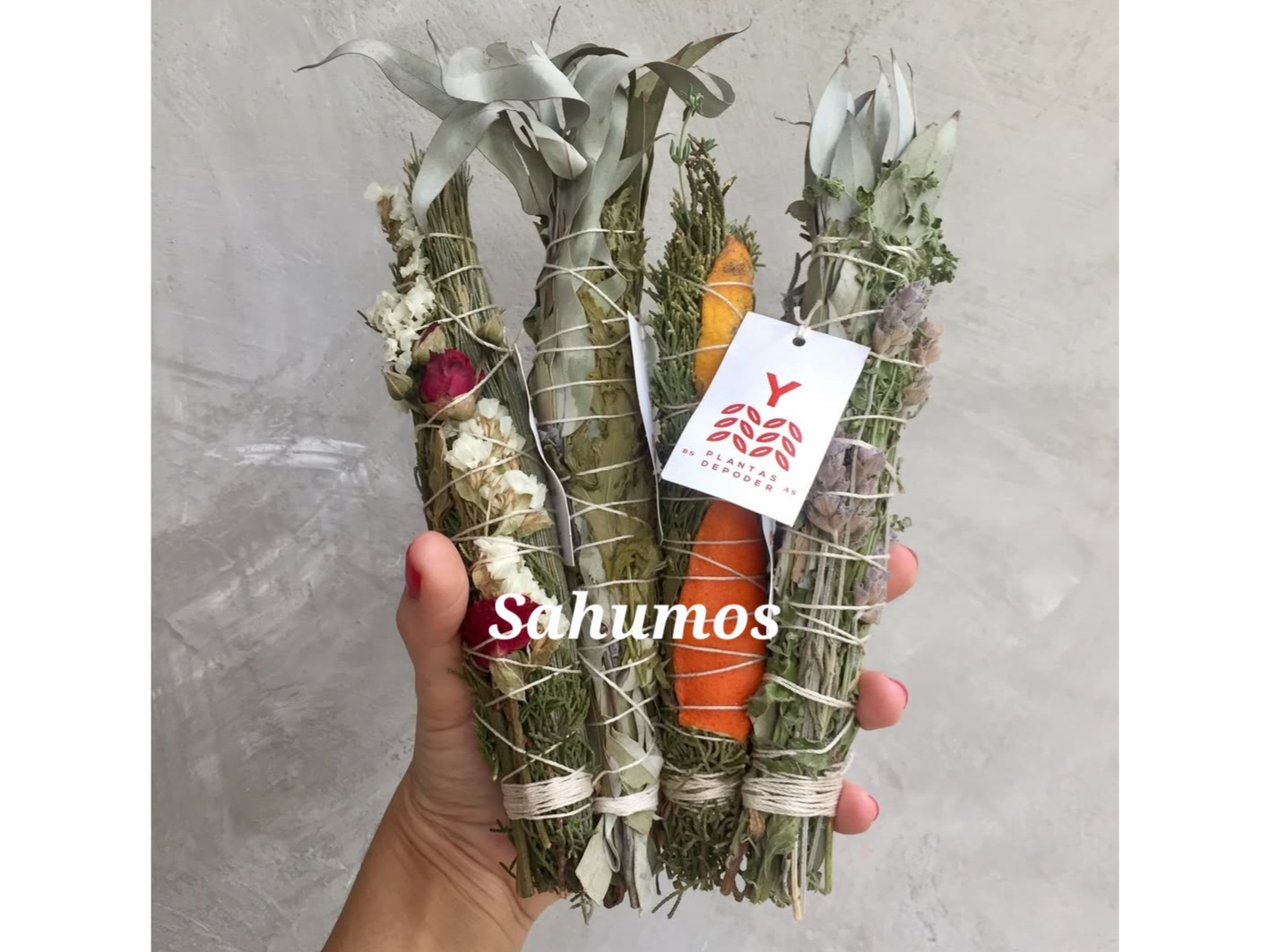 Velas de soja y sahumos
