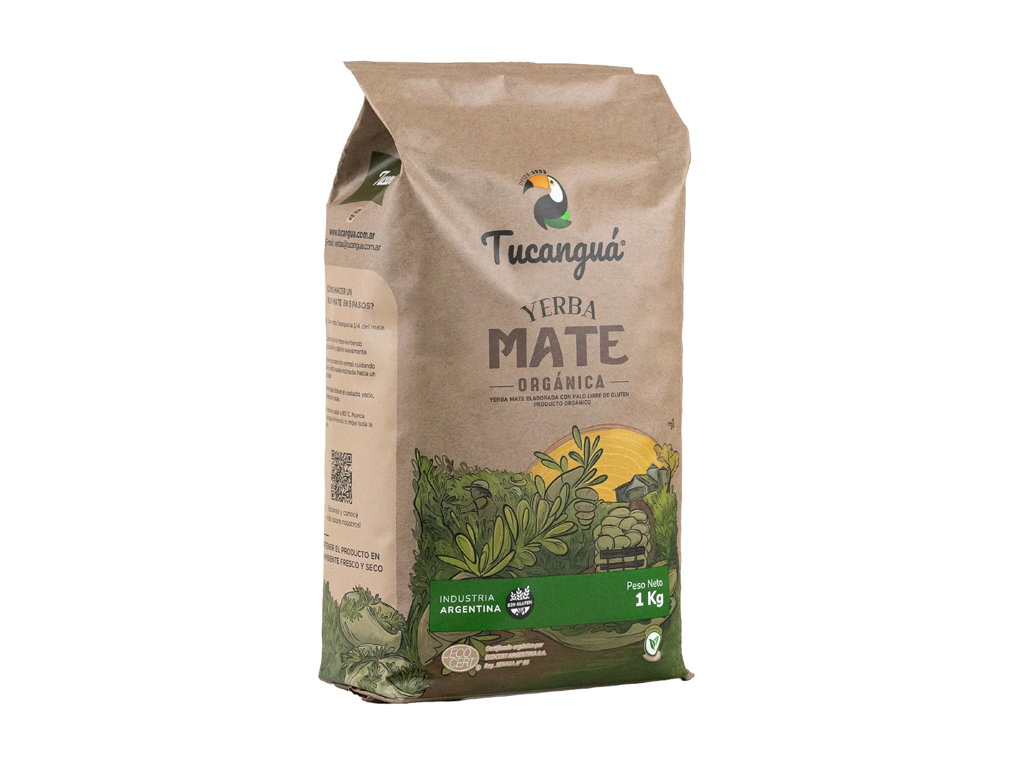 Yerba tucanguá orgánica x 1kg