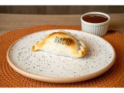 Vacío desmenuzado con muzza