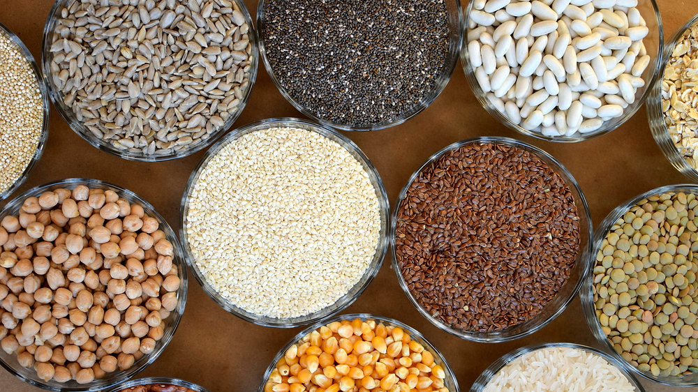 SEMILLAS, GRANOS Y LEGUMBRES