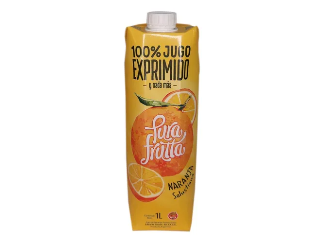 Jugo pura frutta naranja 1l